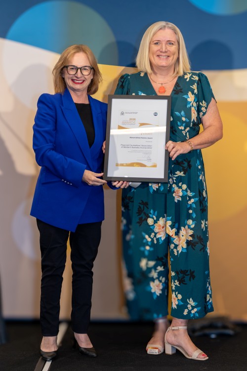 CP Awards 2026 winner Financial Counsellor’s Association of Western Australia
